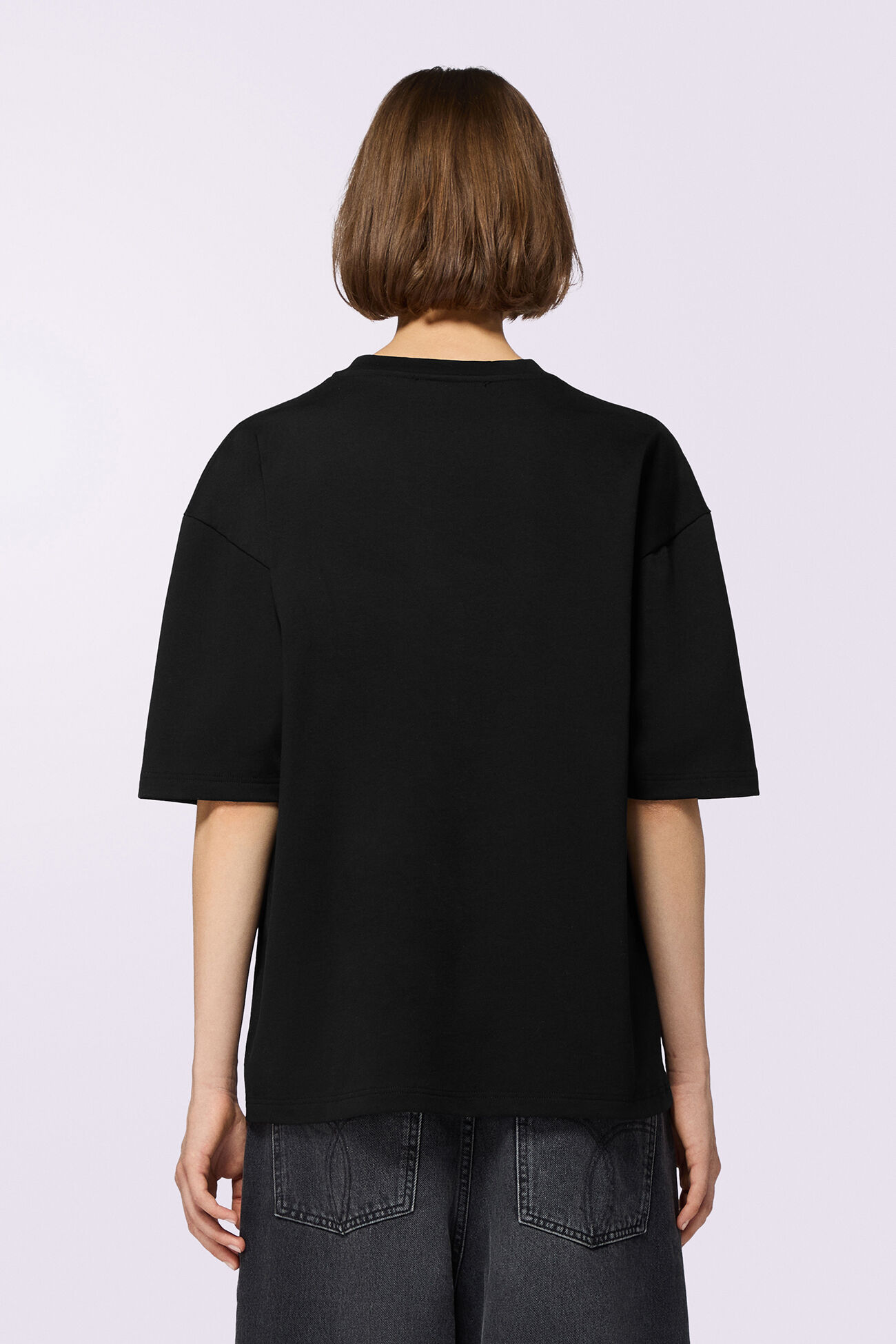 Rock Cupid Logo Relaxed T-Shirt Black